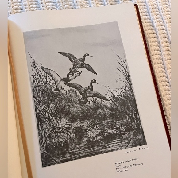 ♥️Roland Clark’s Etchings 1990 Derrydale Press 1/2,500 Ltd Edition Hardback♥️ - Picture 11 of 16